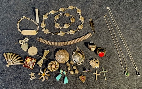 Vintage mixed sterling silver - sterling,